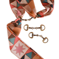 Snaffle Bit Twilly Scarf Slide in “Antique Bronze”
