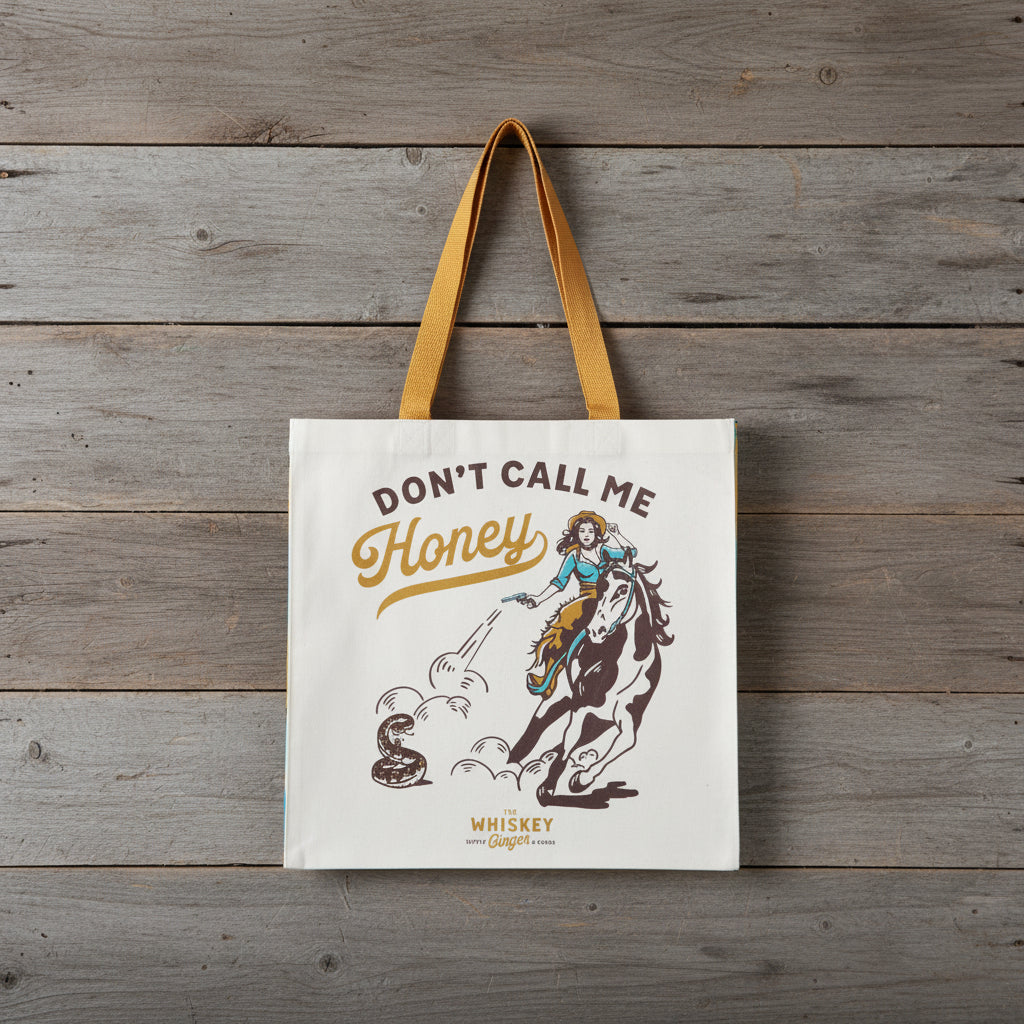 "Don't Call Me Honey" Shopping Bag