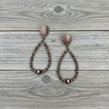 Teardrop Concho Earrings