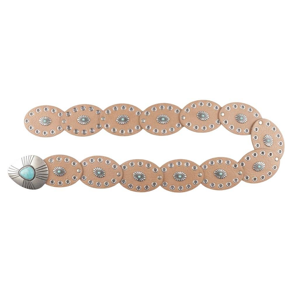 Turquoise Concho Belt