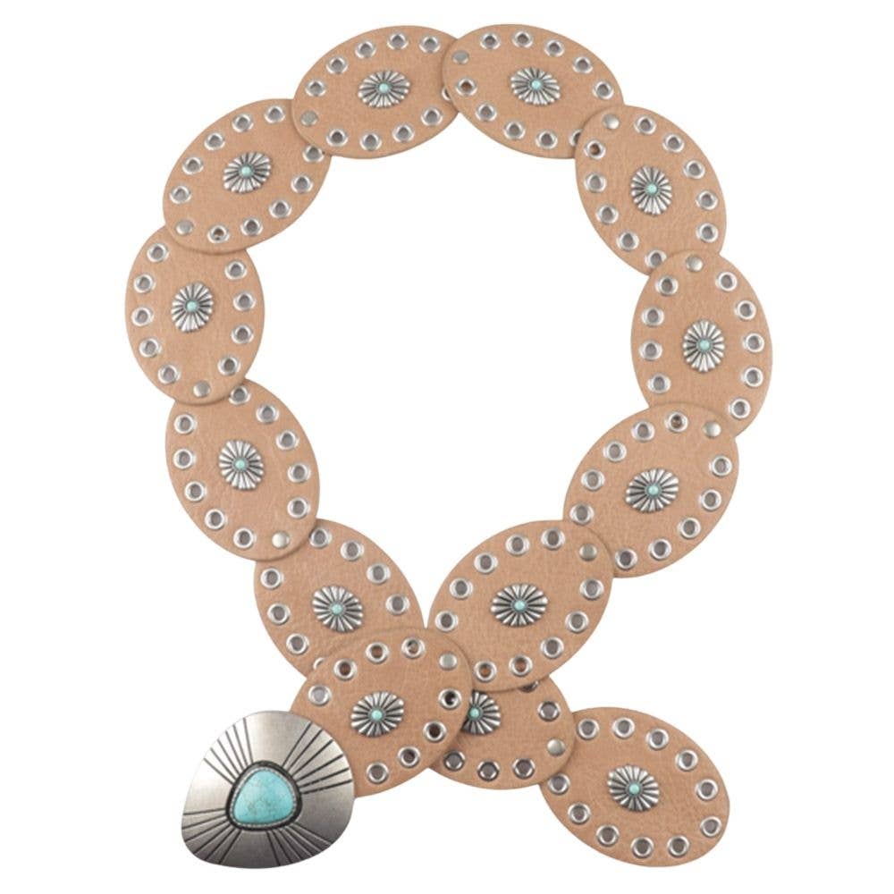 Turquoise Concho Belt