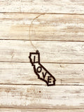California Love Outline Ornament