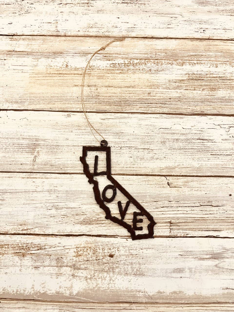 California Love Outline Ornament