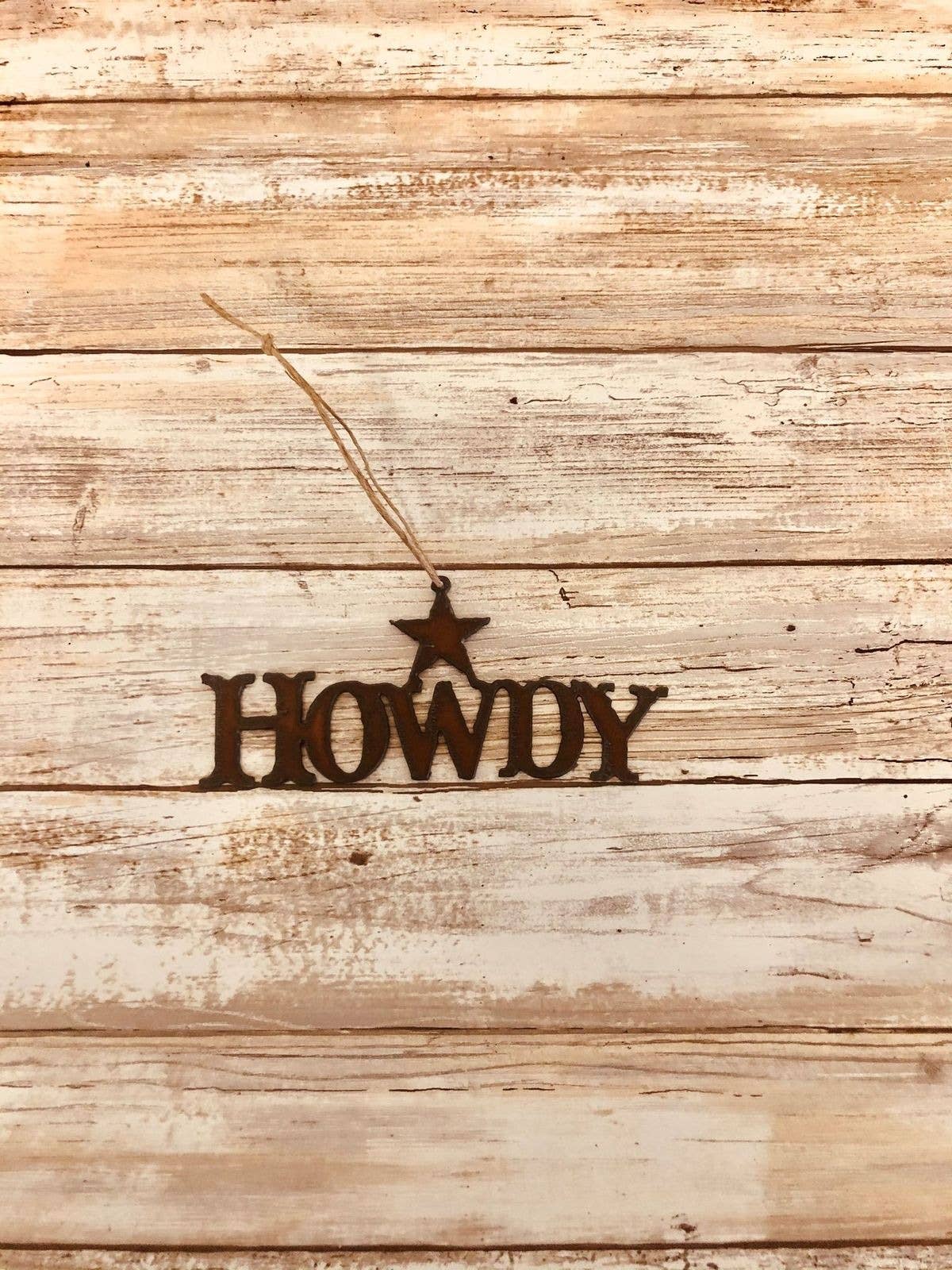Howdy Ornament