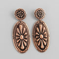 Double Concho Earrings