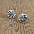 Concho Post Earrings