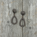 Copper Teardrop Earrings