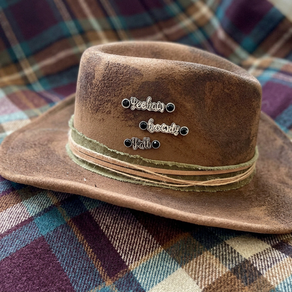 Yeehaw Magnetic Hat Pins