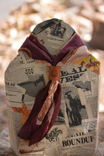 Snaffle Bit Wild Rag Scarf 26x26”