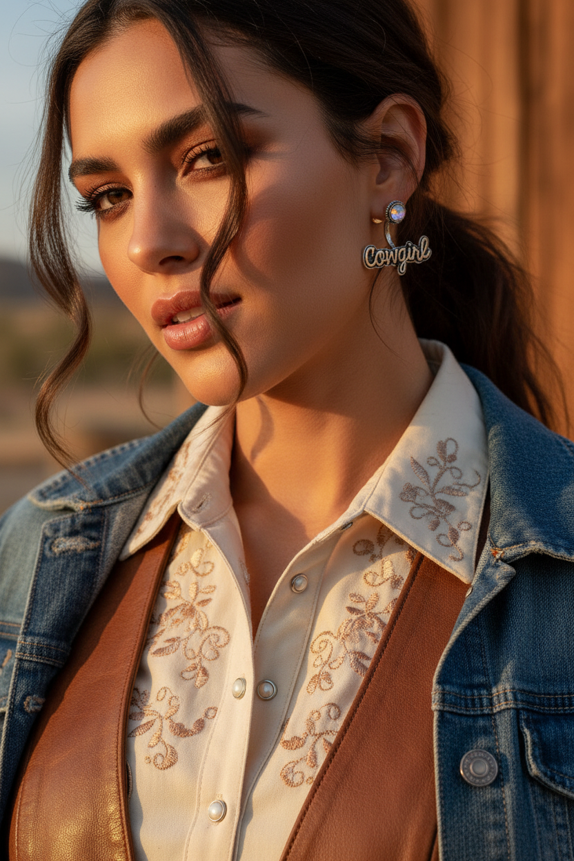 “Cowgirl” Earrings