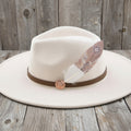 Concho Feathered Hat Pin