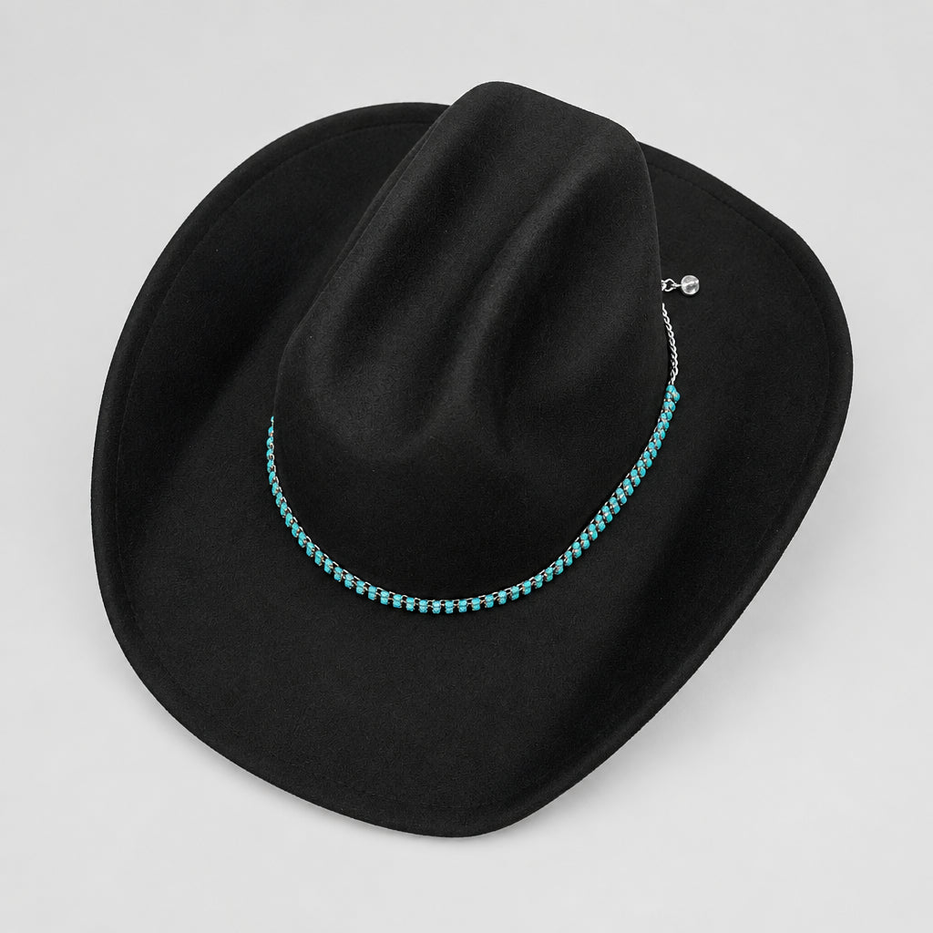 Rhinstone Hat Chain