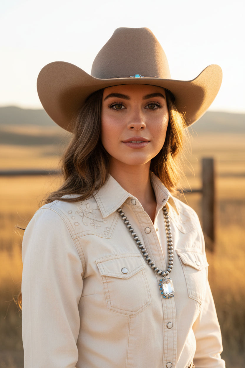 Pearl Crystal Necklace