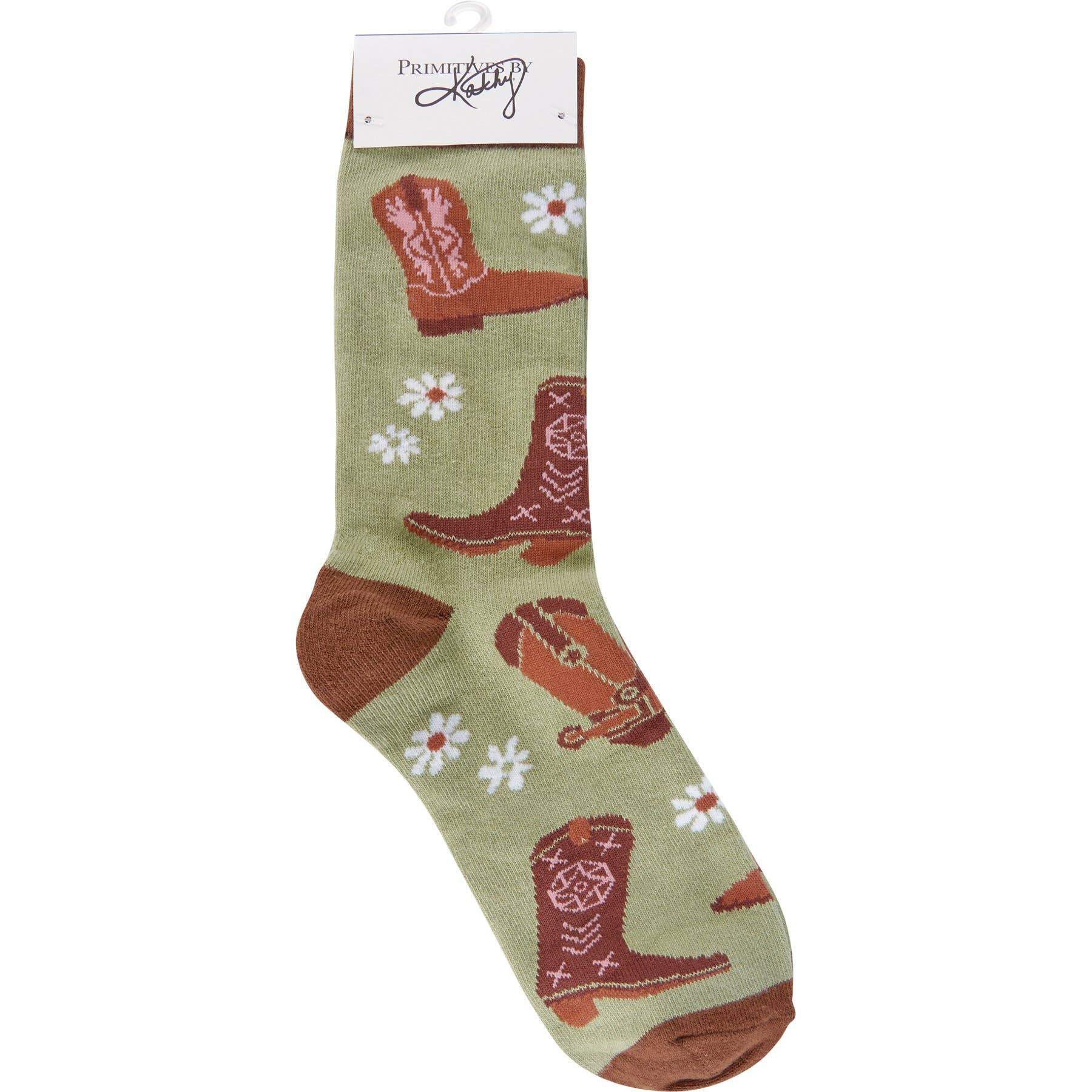 "Princess Wears Boots" Box Sign And Sock Set