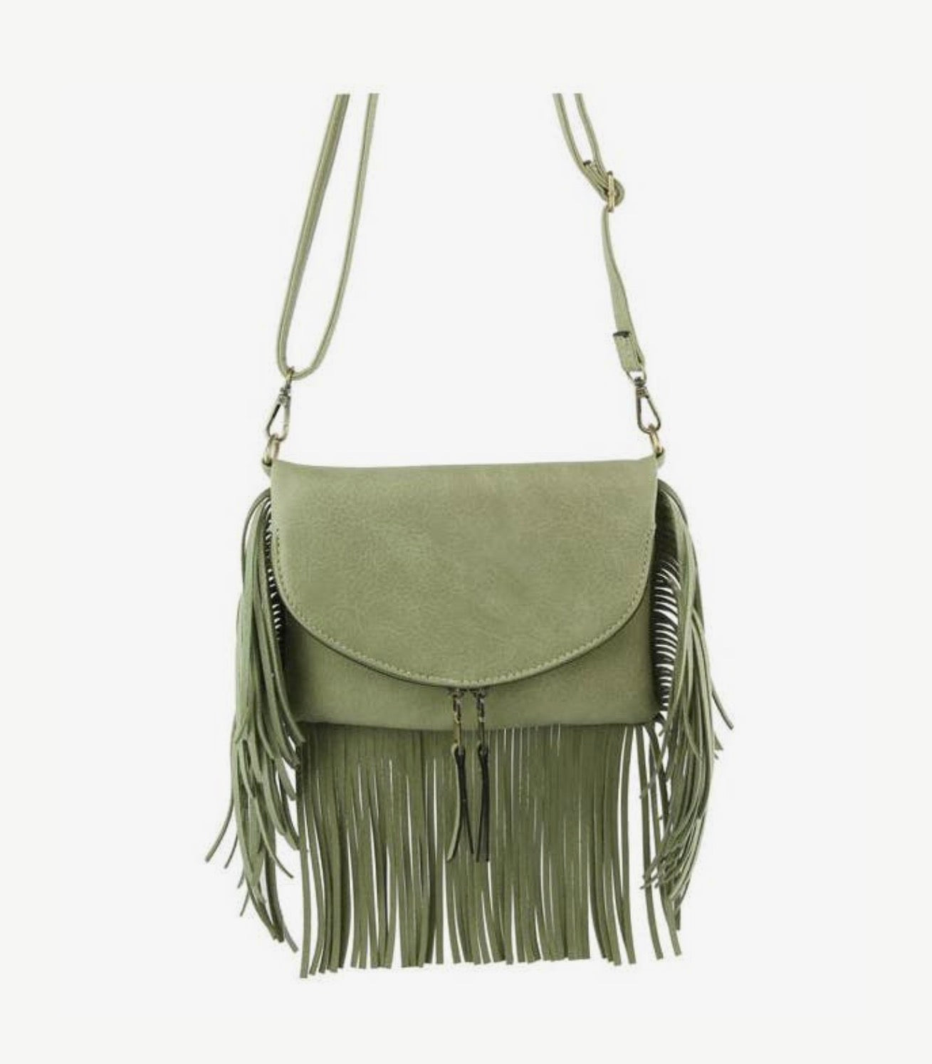 Fringed Crossbody Bag