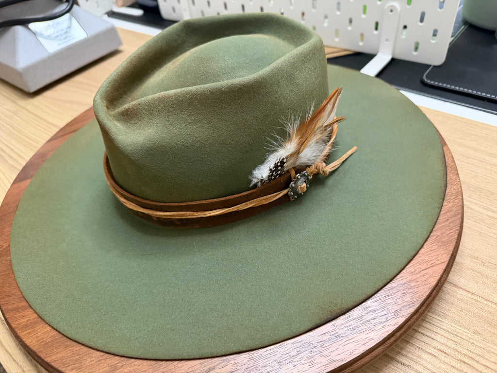 Tartan Cowgirl Fedora Hat