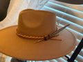 Feathered Felt Panama Hat