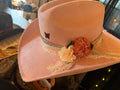 Butterfly Whispers Suede Cowgirl Hat