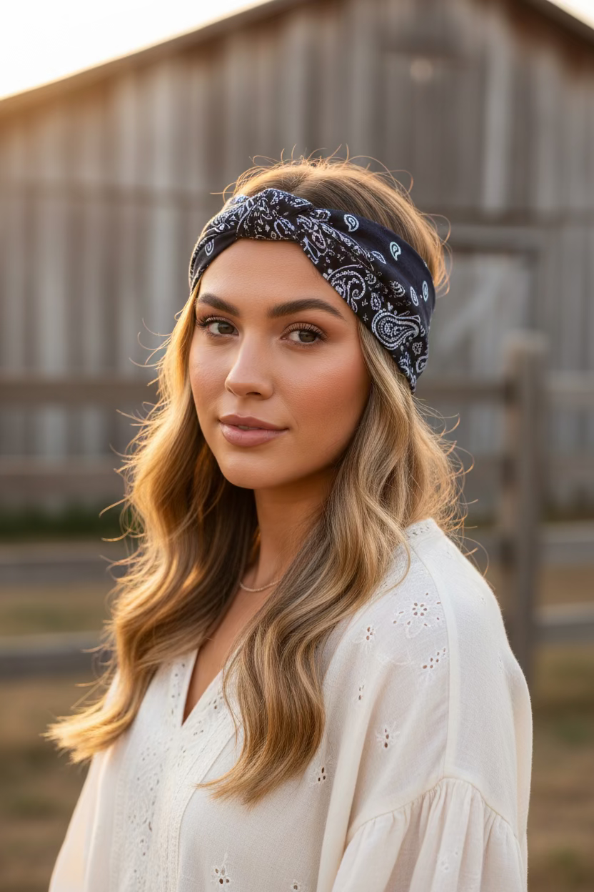 Paisley Headband