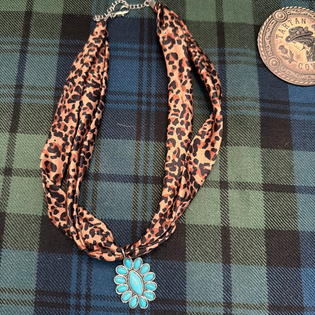 Satin Scarf Necklace