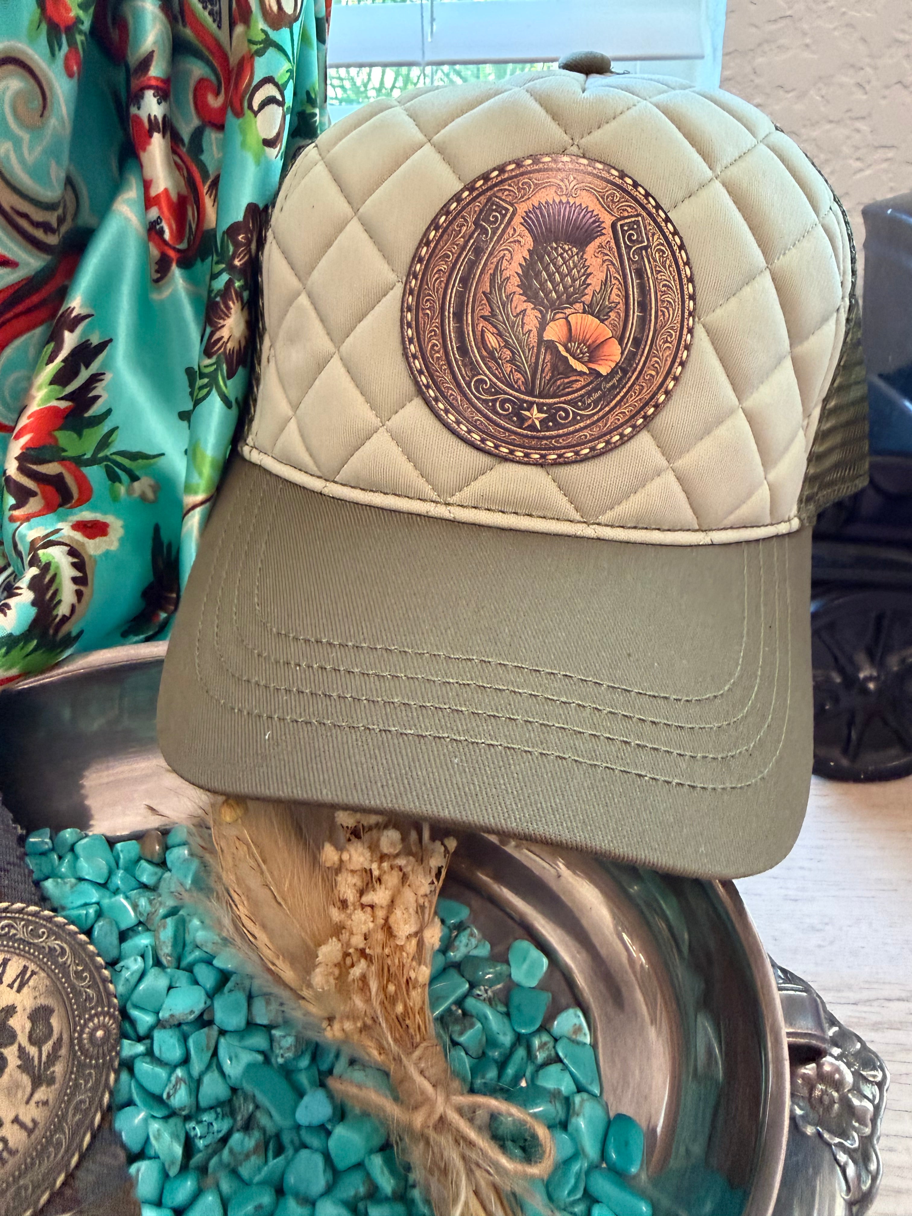 Tartan Cowgirl Trucker Hat