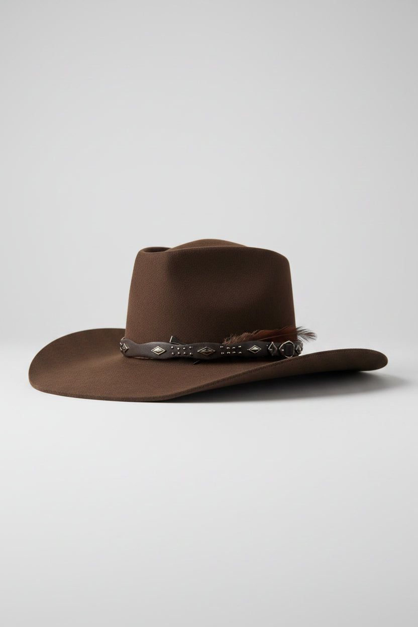 Highland Brims Custom Rancher/Fedora Hat