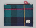 Tartan or Tweed Concho Wallet with Genuine Leather