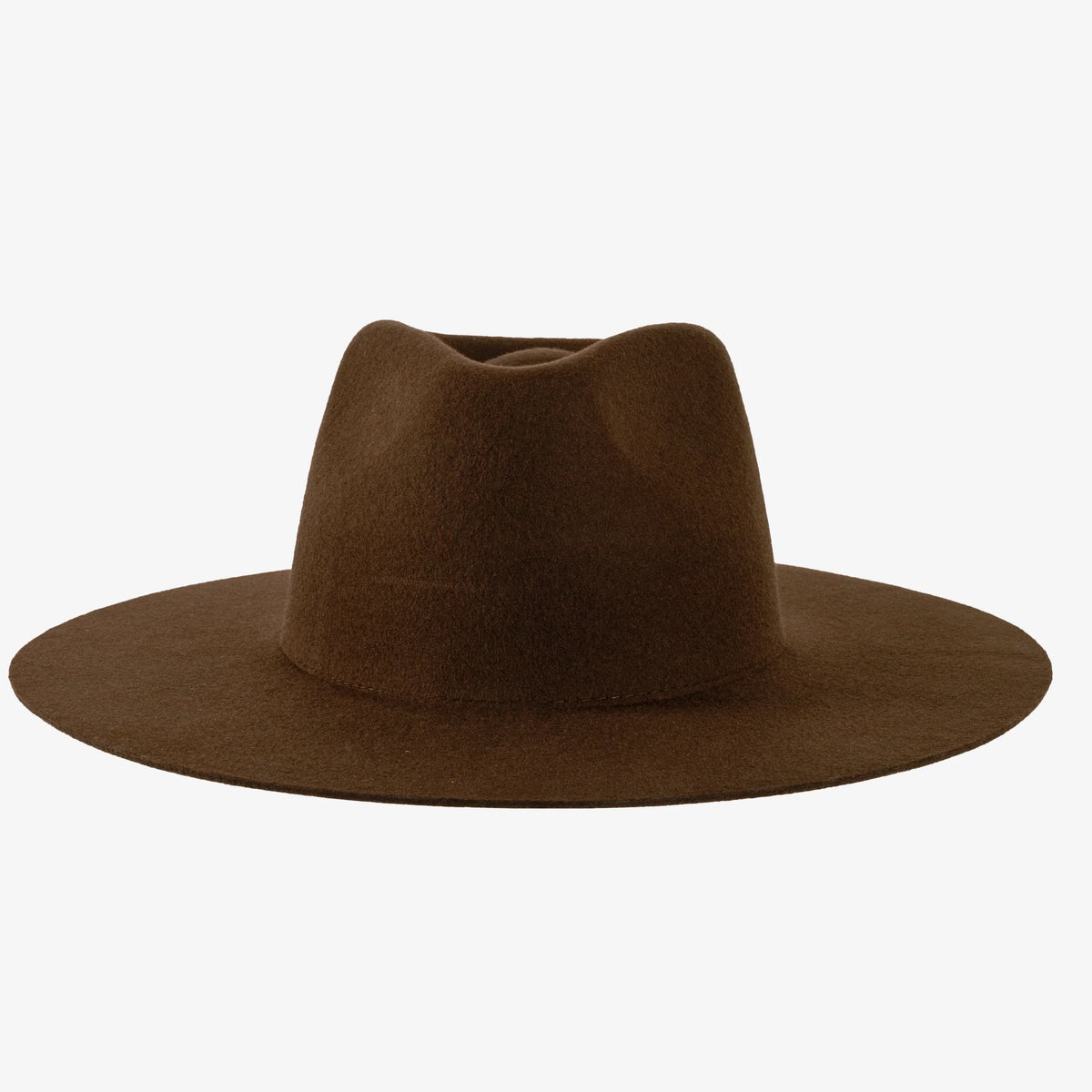 Wide Brim Fedora Rancher (100% Wool)