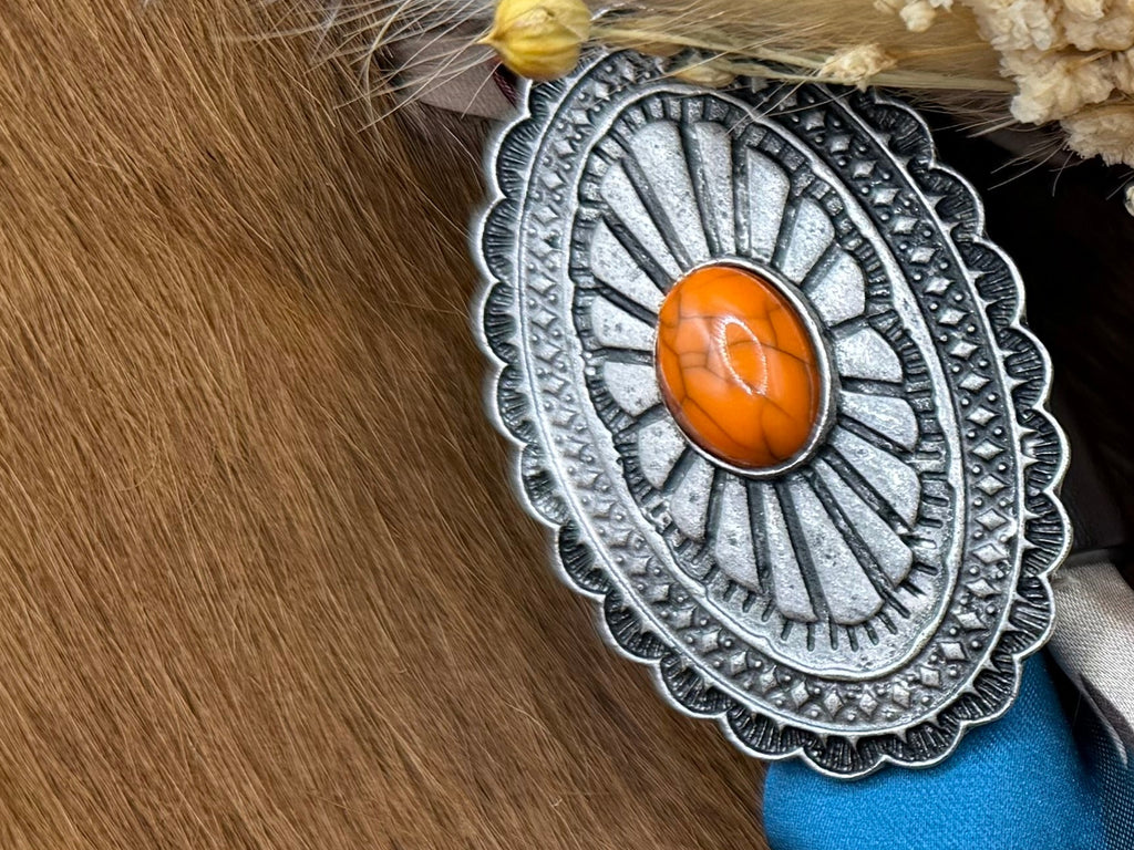 Concho Wild Rag/Scarf Slide