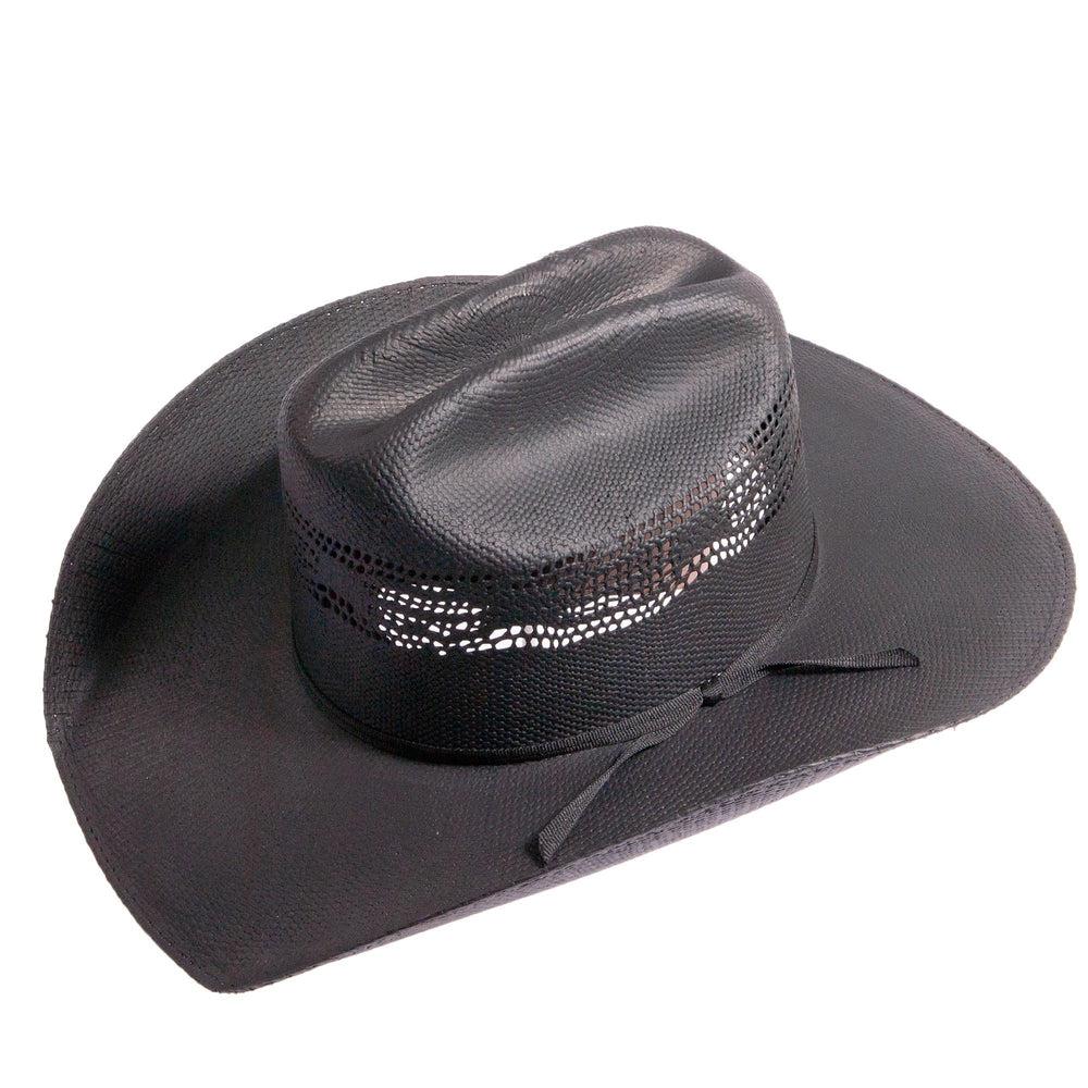 Black Straw Cowboy Hat