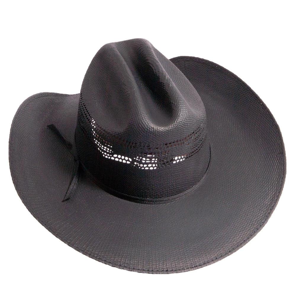 Black Straw Cowboy Hat