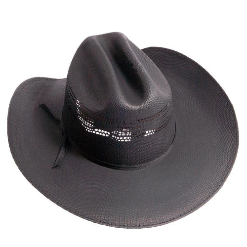 Black Straw Cowboy Hat