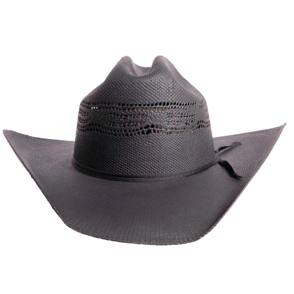 Black Straw Cowboy Hat