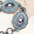 Concho Belt w/Crystals